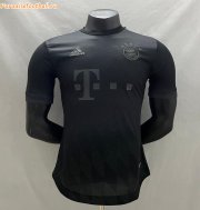 2022-23 Bayern Munich All Black Special Soccer Jersey Shirt Player Version