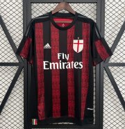 2015-16 AC Milan Retro Home Soccer Jersey Shirt