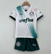 Kids/Youth Sociedade Esportiva Palmeiras 2023-24 Away Soccer Kits Shirt With Shorts