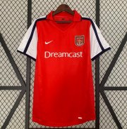 2001-02 Arsenal Retro Home Soccer Jersey Shirt