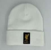 Liverpool White Soccer Knitted Hat