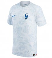 2022 FIFA World Cup France Away Soccer Jersey Shirt Player Version