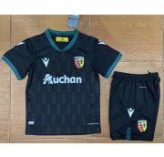 Kids RC Lens 2020-21 Away Soccer Kits Shirt with Shorts