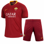 2018-19 AS Roma Home Soccer Jersey Kit (Shirt + Shorts)