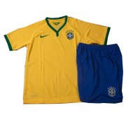 Kids 2014 World Cup Brazil Home Whole Kit(Shirt+Shorts)