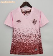 2021-22 Fluminense Women Pink Soccer Jersey Shirt