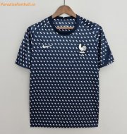 2022-23 France Black Pre-Match Training Shirt