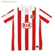 2010 Atletico Madrid Retro Home Soccer Jersey Shirt
