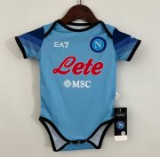 2022-23 Napoli Infant Home Soccer Jersey Little Baby Kit