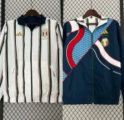 2023-24 Italy Reversible Windbreaker Trench Coat Jacket