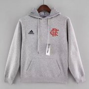 2022-23 Flamengo Grey Hoodie Sweatshirt