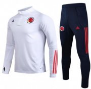 2020 Colombia White Training Suits (Sweat Shirt+Trouser)