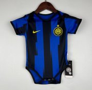 2023-24 Inter Milan Infant Home Soccer Jersey Football Minikit