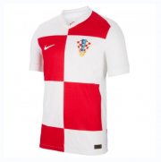 2024 Euro Cup Croatia Home Soccer Jersey Shirt Player Version