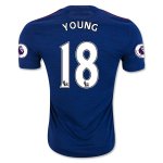 2016-17 Manchester United 18 YOUNG Away Soccer Jersey