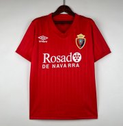 1987-88 Osasuna Retro Home Soccer Jersey Shirt