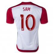 2015-16 New York Red Bulls Home #10 Sam Soccer Jersey