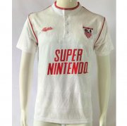 Retro 1991-92 Sevilla Home Soccer Jersey Shirt