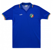 1986 Italy Retro Home Soccer Jersey Shirt