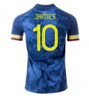 James Rodriguez #10 2020 Colombia Away Soccer Jersey Shirt