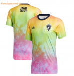 2021-22 Colorado Rapids Pride Pre-Match Soccer Jersey Shirt
