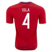 2016 Chile Isla 4 Home Soccer Jersey