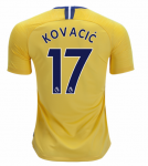 2018-19 Chelsea Away Soccer Jersey Shirt Mateo Kovacic #17