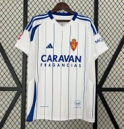 2024-25 Real Zaragoza Home Soccer Jersey Shirt