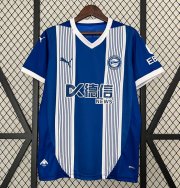 2024-25 Deportivo Alavés Home Soccer Jersey Shirt
