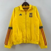 2023-24 Tigres Yellow Windbreaker Jacket