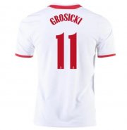 2020 EURO Poland Away Soccer Jersey Shirt KAMIL GROSICKI #11