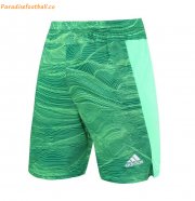2021-22 Bayern Munich Green Goalkeeper Soccer Shorts