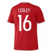 2016 Wales LEDLEY 16 Home Soccer Jersey