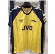 1988-99 Arsenal Retro Yellow Away Soccer Jersey Shirt