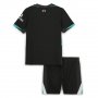2024-25 Liverpool Kids Away Soccer Kits Shirt With Shorts