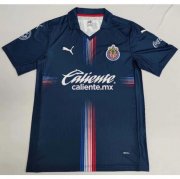 2020-21 Chivas Deportivo Guadalajara Blue Away Soccer Jersey Shirt