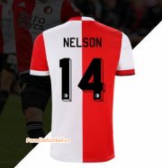 2021-22 Feyenoord Home Soccer Jersey Shirt with Nelson 14 printing