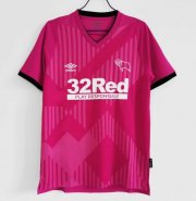 2020-21 Derby County FC Pink Soccer Jersey Shirt