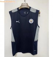 2022-23 Manchester City Navy Grey Training Vest Shirt