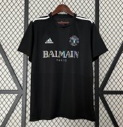 2024-25 Manchester United Black T-Shirt