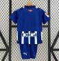 2023-24 Deportivo Alavés Kids Home Soccer Kits Shirt With Shorts