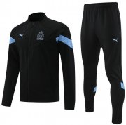2022-23 Marseille Black Training Kits Jacket with Pants