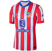 2024-25 Atletico Madrid Home Soccer Jersey Shirt Player Version