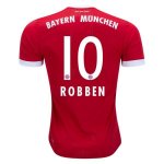 2017-18 Bayern Munich Robben #10 Home Soccer Jersey