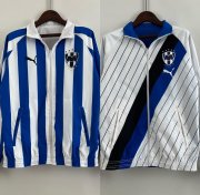 2023-24 Monterrey Blue White Reversible Trench Coat Jacket