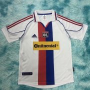 2000-01 Olympique Lyonnais Retro Home Soccer Jersey Shirt