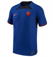 2022 FIFA World Cup Netherlands Away Soccer Jersey Shirt Player Version