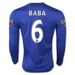 2015-16 Chelsea BABA #6 LS Home Soccer Jersey