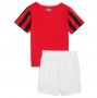2024-25 AC Milan Home Kids Soccer Kits Shirt with Shorts