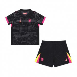 2024-25 Chelsea Third Kids Soccer Kits Shirt with Shorts